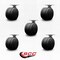 Service Caster 3'' Black Heavy Duty Floor Safe Twin Wheel Casters Top Plate, 5PK SCC-TP02S75-TPR-BLK-5 - alternate 3